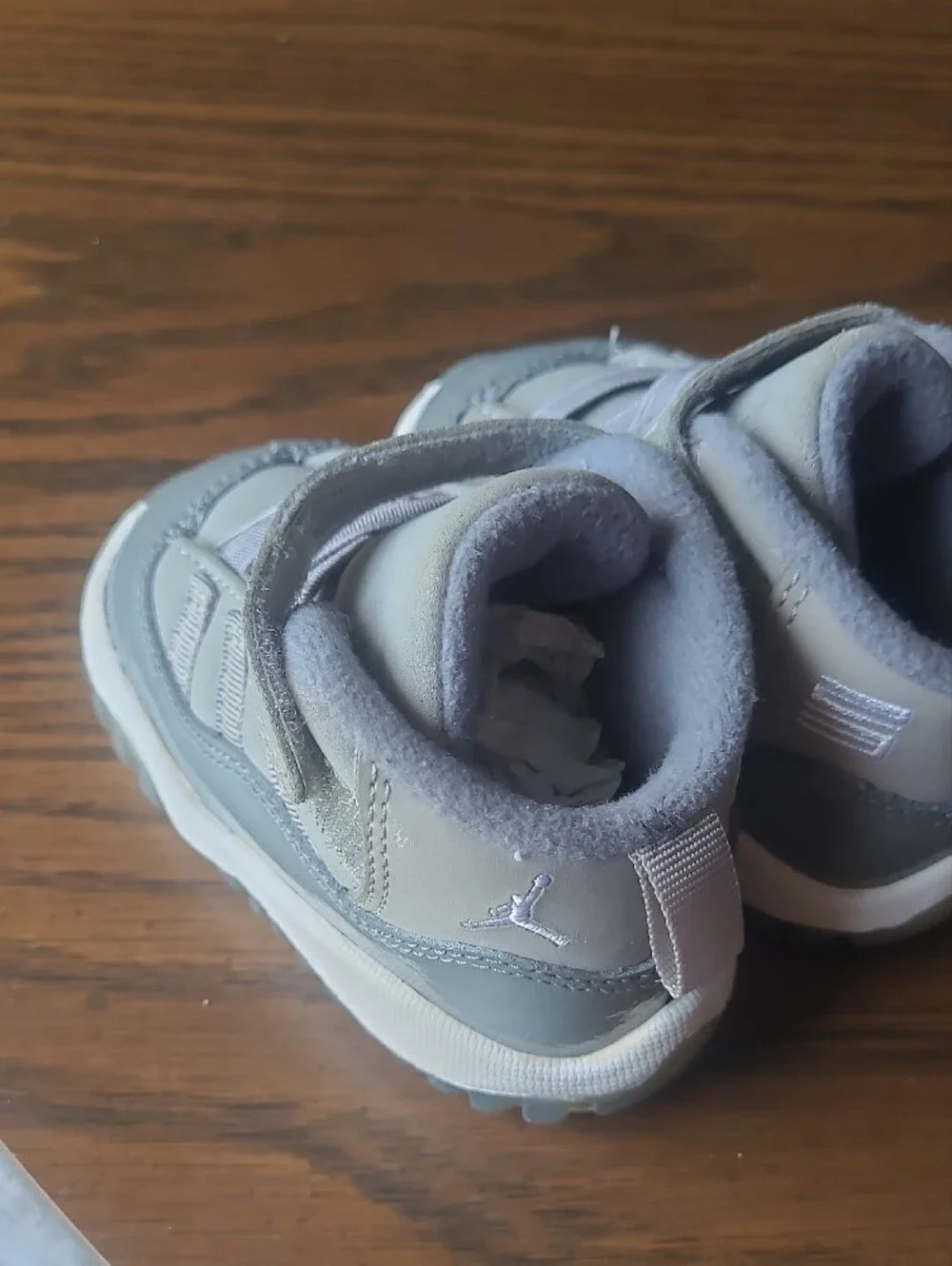 Baby Nike Air Jordan 11 Retro TD 'Cool Grey' Size 6C